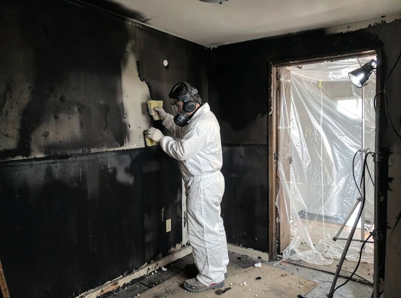 Fire Damage Restoration company in Van Buren, OH